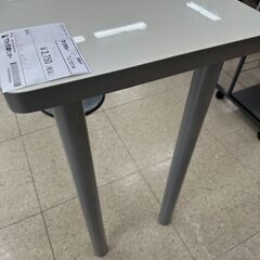 ★リユースのサカイ高崎店★TJ12114  カウンターテーブル 白 H81.5×D44×W119 クリーニング済みの画像