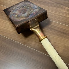 銅製　玉子焼き器の画像