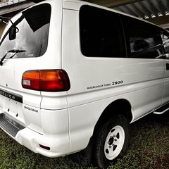 デリカスペースギア XG ディーゼルターボ4WD バンパーガード 関西 滋賀の画像