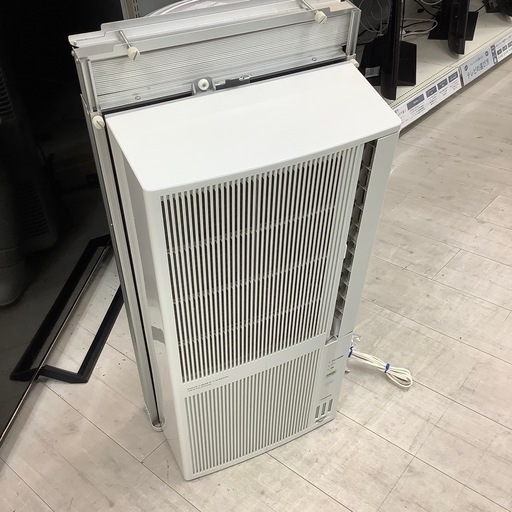 安心の6ヶ月保証付き！！ 窓用エアコン　CORONA 2020年製　1.8kw リモコン付　クリーニング済【トレファク堺福田店】