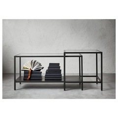 IKEA　VITTSJÖ ヴィットショー ネストテーブル2点セット