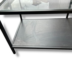 IKEA　VITTSJÖ ヴィットショー ネストテーブル2点セットの画像