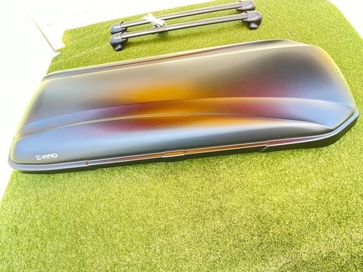inno ルーフボックスBRQ55 スリム型　引き取り、引き渡し限定