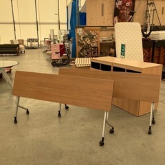 【OF-44】美品 Plus プラス フォールディングテーブル ...