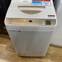 SHARP 全自動洗濯機　ES-T6GBKの画像