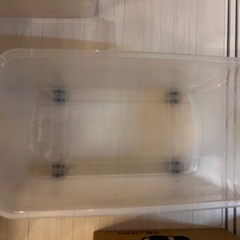 衣装ケース クリアコンテナボックスの画像