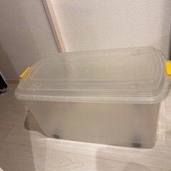 衣装ケース クリアコンテナボックスの画像