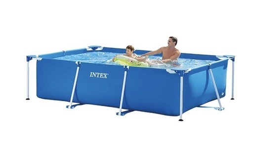 すぐ遊べる！　INTEX プール　収納庫セット