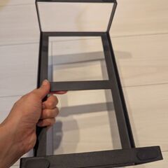 山崎実業(Yamazaki) ペットフードボウルスタンドセット トール ブラック 約W29XD15.5XH10cm タワー 4745の画像