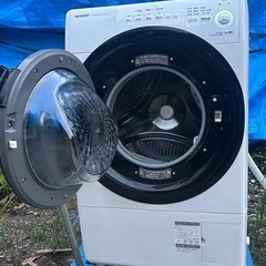✨激安価格✨期間限定❗持帰65000円‼️7kg シャープ ドラム式洗濯乾燥機 の画像