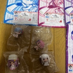 リゼロ一番くじD賞ちょこのっこF賞G賞H賞の画像