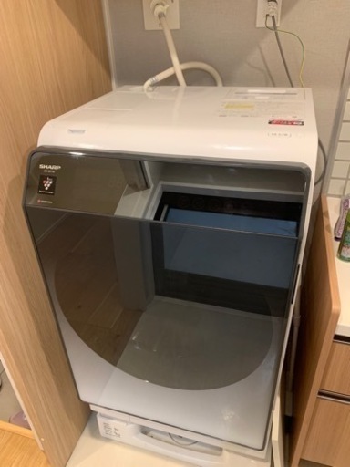 【値下げ】Sharp2022年製ドラム式洗濯機 (front loading washer)