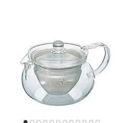 ハリオ　茶茶急須・丸　HARIO ティーポット　美品の画像