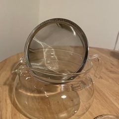 ハリオ　茶茶急須・丸　HARIO ティーポット　美品の画像