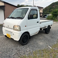 軽トラ　車検2年付き！　DB52T キャリィ　ススキ　4WD エアコン　77,000kmの画像
