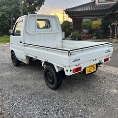 軽トラ　車検2年付き！　DB52T キャリィ　ススキ　4WD エアコン　77,000kmの画像