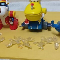 最終値下げ、昭和の懐かしアニメ　タイムボカーンシリーズメカミニフィギュアの画像