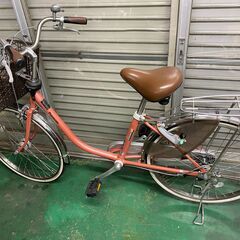 パナソニック　純国産自転車　シナモン　美品の画像