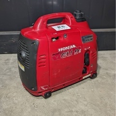 【大阪】HONDA ホンダ EU9i インバーター発電機 発電機 ガソリン ポータブル発電機 キャンプ DIY 建設機械 現場 ポータブル 即使用可能 .の画像