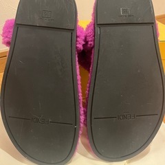 FENDI レディース　ファーサンダル　35の画像