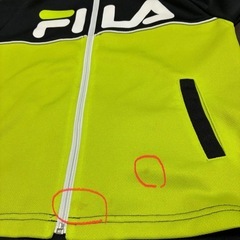 FILA ジャージ上下セット　130㎝の画像