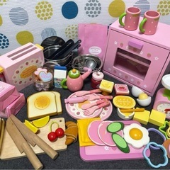 マザーガーデン　IKEA おままごと　レンジ、トースター、クッキーなど