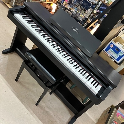 鍵盤楽器 YAMAHA Clavinova CLP-122 ヤマハ☆電子ピアノ☆クラビノーバ☆CLP-122☆1993年製☆動作品