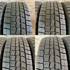 【スタッドレス】DUNLOP WINTERMAXX WM02 215/60R16 95Q  M+S 中古タイヤ4本セットの画像