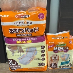 犬用 紙おむつ、おむつパッド