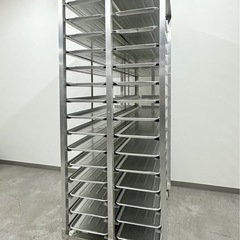 SNT684 中古厨房 業務用 店舗什器 オープン アルミ ラッ...