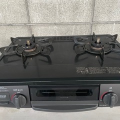 リンナイ2023年製　二口ガスコンロ　プロパンガス