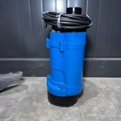 【大阪】 水中ポンプ 鶴見製作所 ツルミ ツルミポンプ 200V 一般工事排水用 三相200V建設機械 現場 土木 工事 貿易 即使用可能 ポンプ 水　の画像
