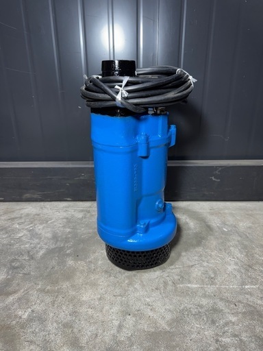 【大阪】 水中ポンプ 鶴見製作所 ツルミ ツルミポンプ 200V 一般工事排水用 三相200V建設機械 現場 土木 工事 貿易 即使用可能 ポンプ 水