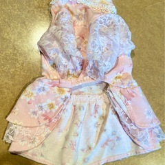 美品　犬服　ワンピース　4Sの画像