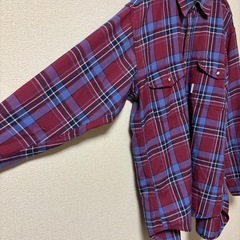 THE NORTH FACE チェックシャツの画像
