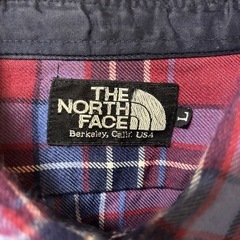 THE NORTH FACE チェックシャツの画像