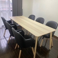 IKEA ダイニングテーブル　椅子
