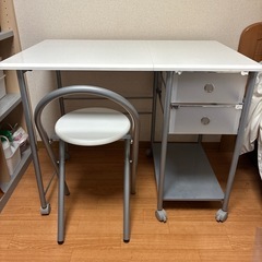 折りたたみデスク&チェアセット