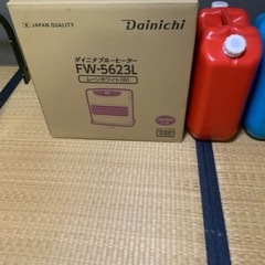 灯油ストーブ　未使用品の画像