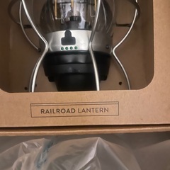 BAREBONES RAILROAD ベアボーンズ　レイルロードランタン　車中泊の画像