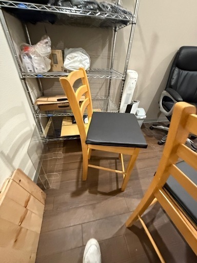 椅子、テーブル全セット