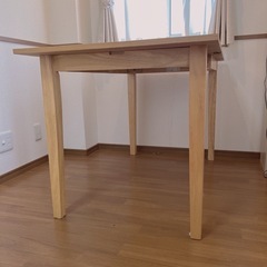 食卓テーブル 【今週いっぱいでまでに相手が見つからなければ業者に引き取ってもらいます⠀】の画像