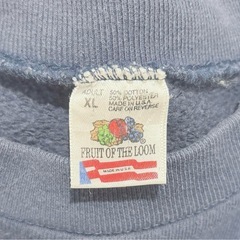 古着　FRUIT OF THE LOOM 長袖 スウェット MICHIGANの画像