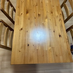 ダイニングテーブル5点セット

