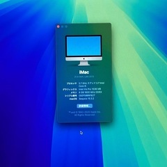 iMac L2013 21.5-inch 2.7GHz 1TB ②の画像