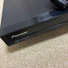 Pioneer DVDプレーヤー＆リモコン(裏蓋なし)＆テレビ端子コンセント　no②の画像