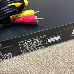 Pioneer DVDプレーヤー＆リモコン(裏蓋なし)＆テレビ端子コンセント　no②の画像