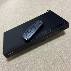 Pioneer DVDプレーヤー＆リモコン(裏蓋なし)＆テレビ端...