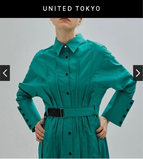 UNITED TOKYO デザインワンピース