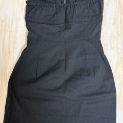 ZARA ストラップレスドレス ワンピース　Sサイズ の画像